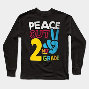 2nd Grade  of School Teacher Girl Boy Long Sleeve T-Shirt